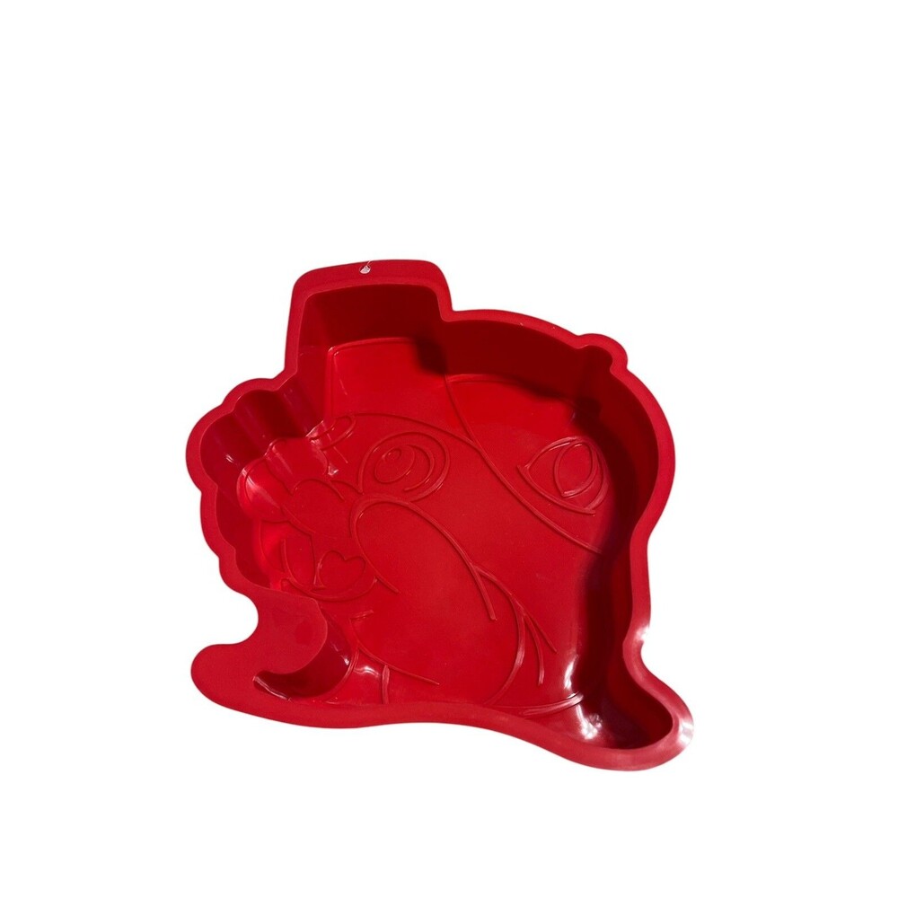 Buc-ee's Bucees 10" Silicone Baking Pan Flexible Beaver Mold Ice Freezer Micro
